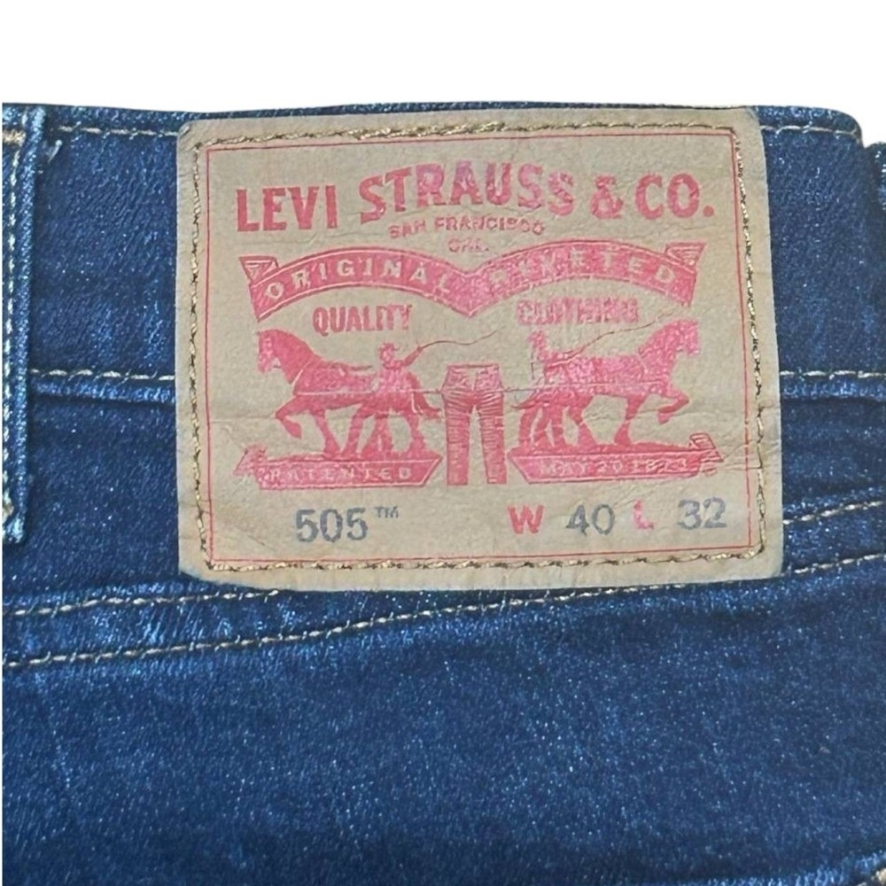 Levi’s 505 Blue Denim Jeans‎ - Picture 3 of 10